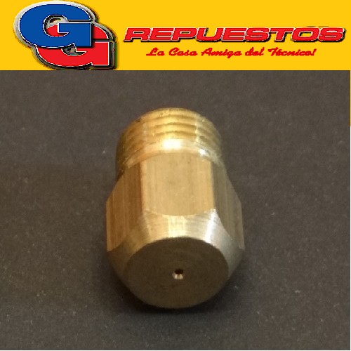 INYECTOR GASELEC QUEMADOR MODERNO CABEZAL 9.50mm  LARGO 12mm 080