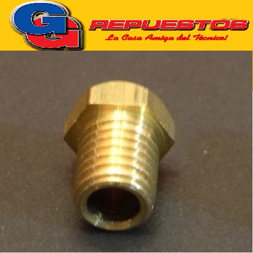 INYECTOR COMPATIBLE CON LONGVIE QUEMADOR CABEZAL 10mm  LARGO 11mm ROSCA 8mm 060mm