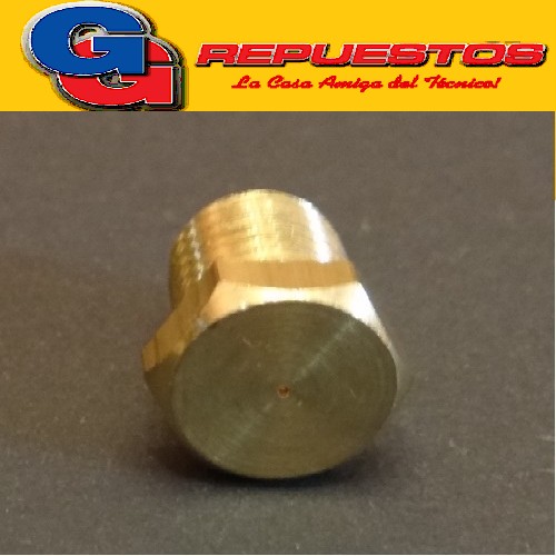 INYECTOR COMPATIBLE CON LONGVIE QUEMADOR CABEZAL 10mm  LARGO 11mm ROSCA 8mm 060mm
