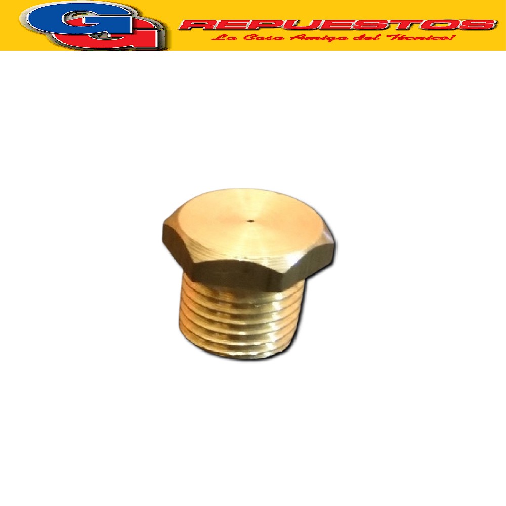 INYECTOR COMPATIBLE CON LONGVIE QUEMADOR CABEZAL 10mm  LARGO 11mm ROSCA 8mm 060mm