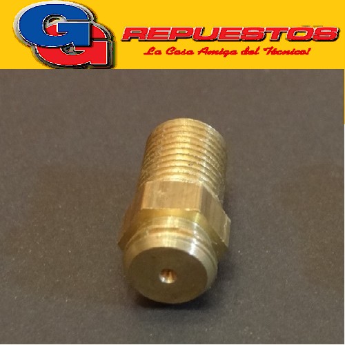 INYECTOR PILOTO ANALIZADOR MACHO-MACHO 1/8