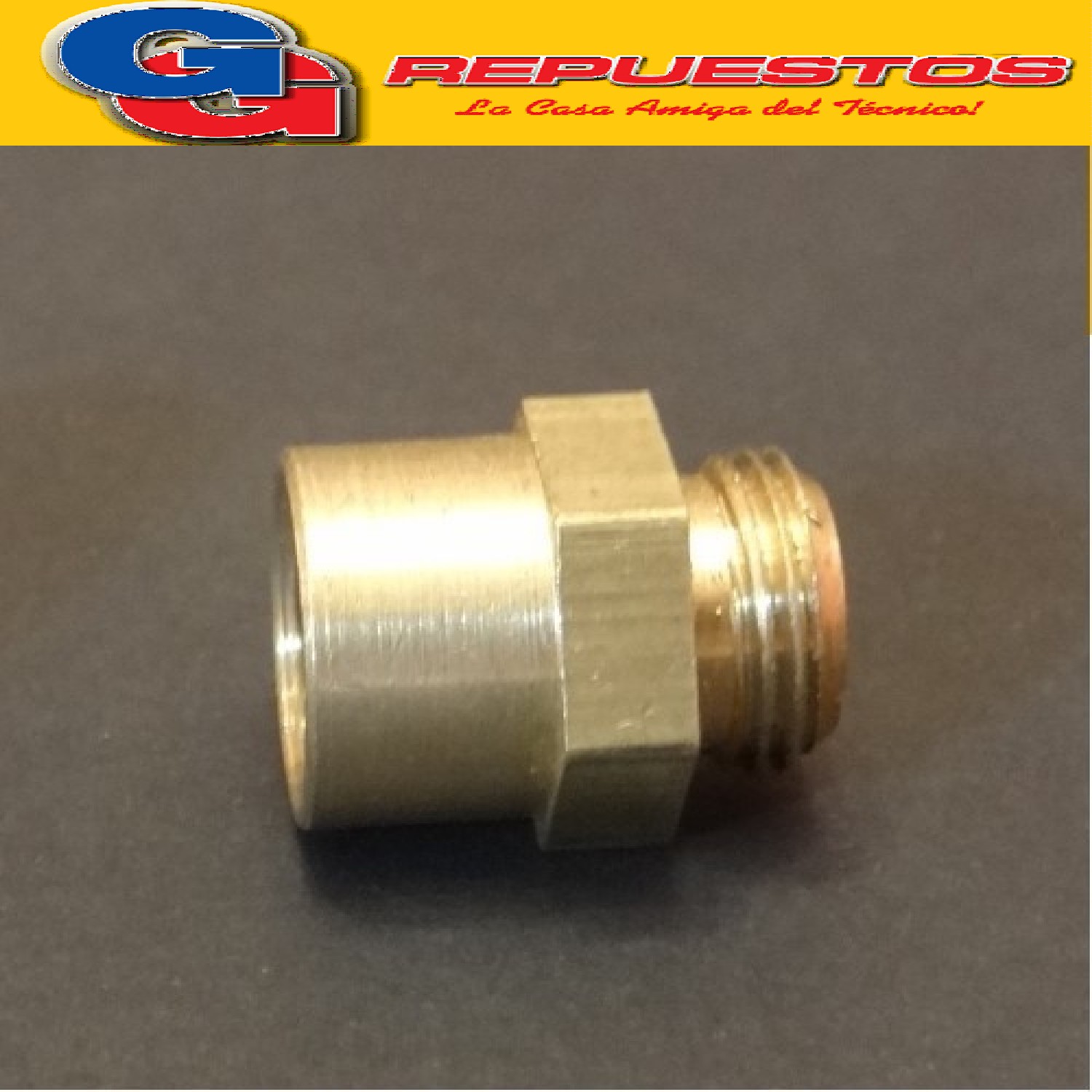 INYECTOR PILOTO ANALIZADOR MACHO-HEMBRA CORTO 1/8 PARA CABEZ AL BIGAS GAS ENVASADO COMPATIBLE CON ESKABE