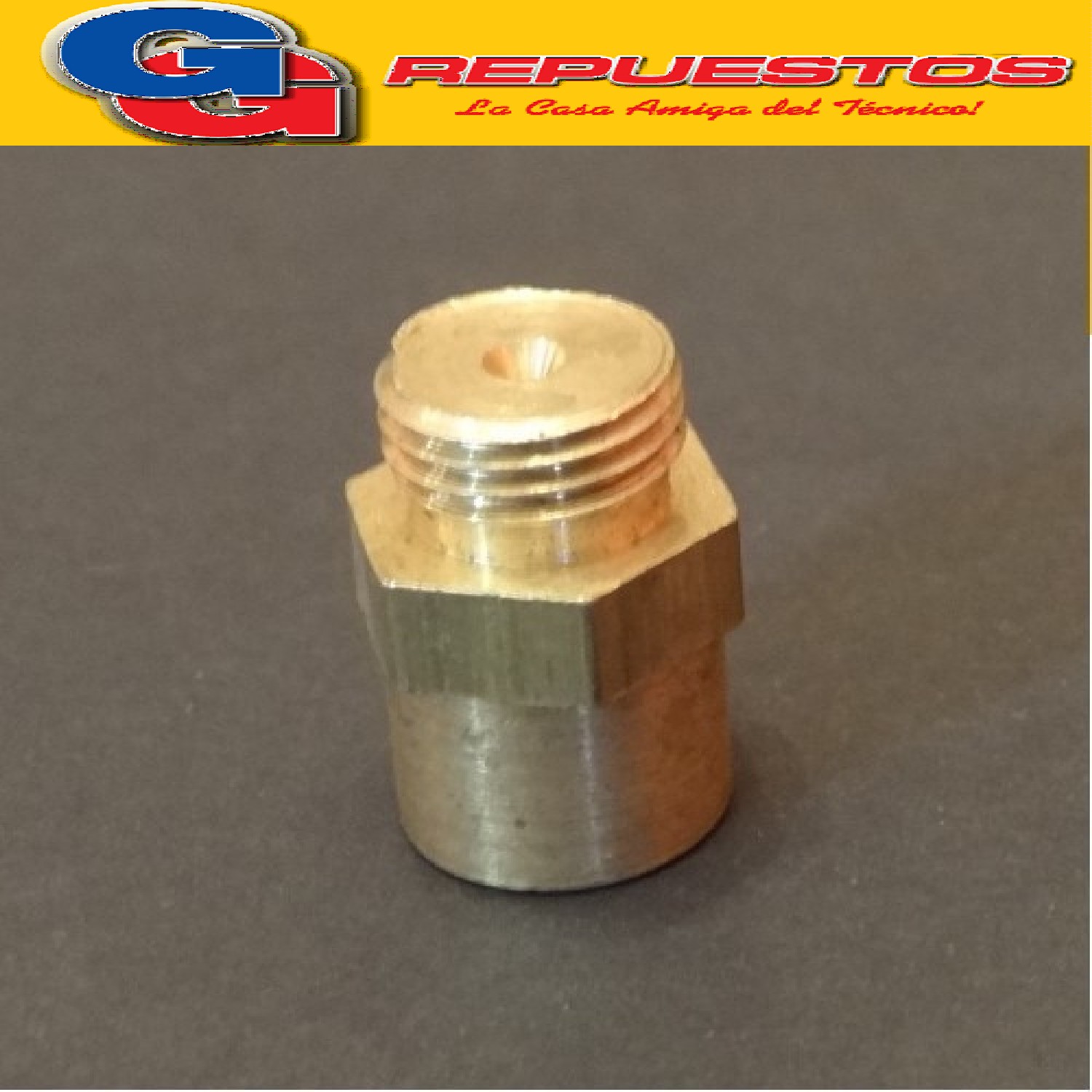 INYECTOR PILOTO ANALIZADOR MACHO-HEMBRA CORTO 1/8 PARA CABEZ AL BIGAS GAS ENVASADO COMPATIBLE CON ESKABE