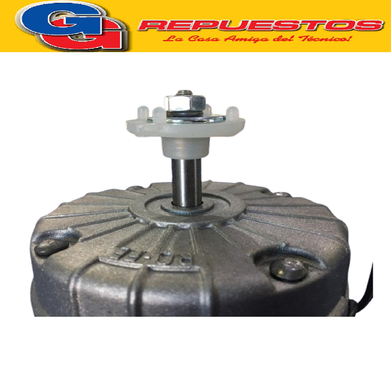 MOTOR FORZADOR REDONDO NACIONAL RO-FE PARA PALA DE 20 cm SIN BASE CON ADAPTADOR PARA PALA EJE 8 mm 200 F TIPO DICALL