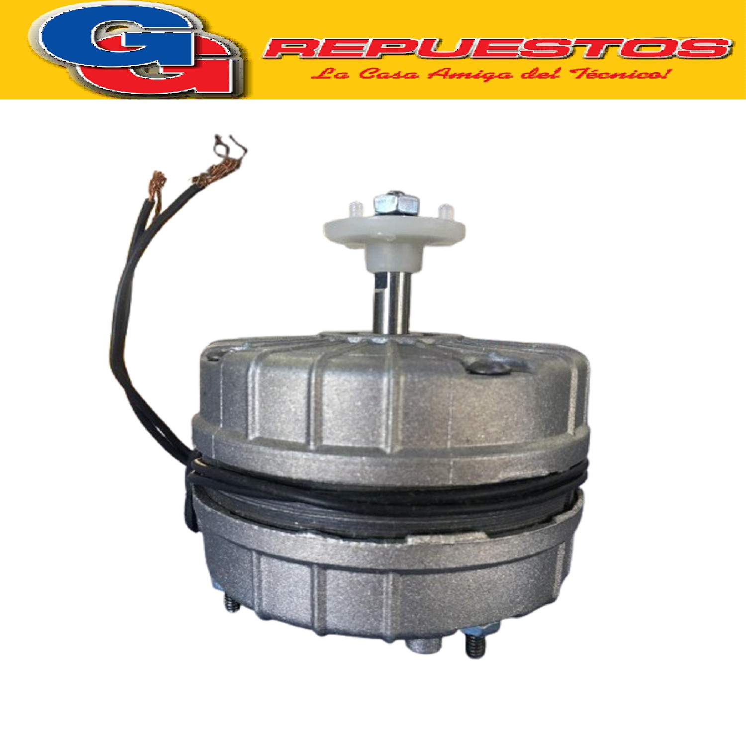 MOTOR FORZADOR REDONDO NACIONAL RO-FE PARA PALA DE 20 cm SIN BASE CON ADAPTADOR PARA PALA EJE 8 mm 200 F TIPO DICALL