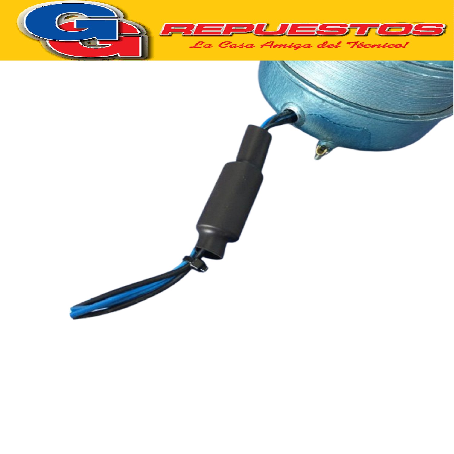 MOTOR FORZADOR REDONDO NACIONAL RO-FE PARA PALA DE 40 cm CON OREJA APTA PARA TECHO AF 400 ROD C.ALT 220V .50HZ 70W 0.40 AMP CLASE 1 EJE 9.5 mm TIPO DICALL
