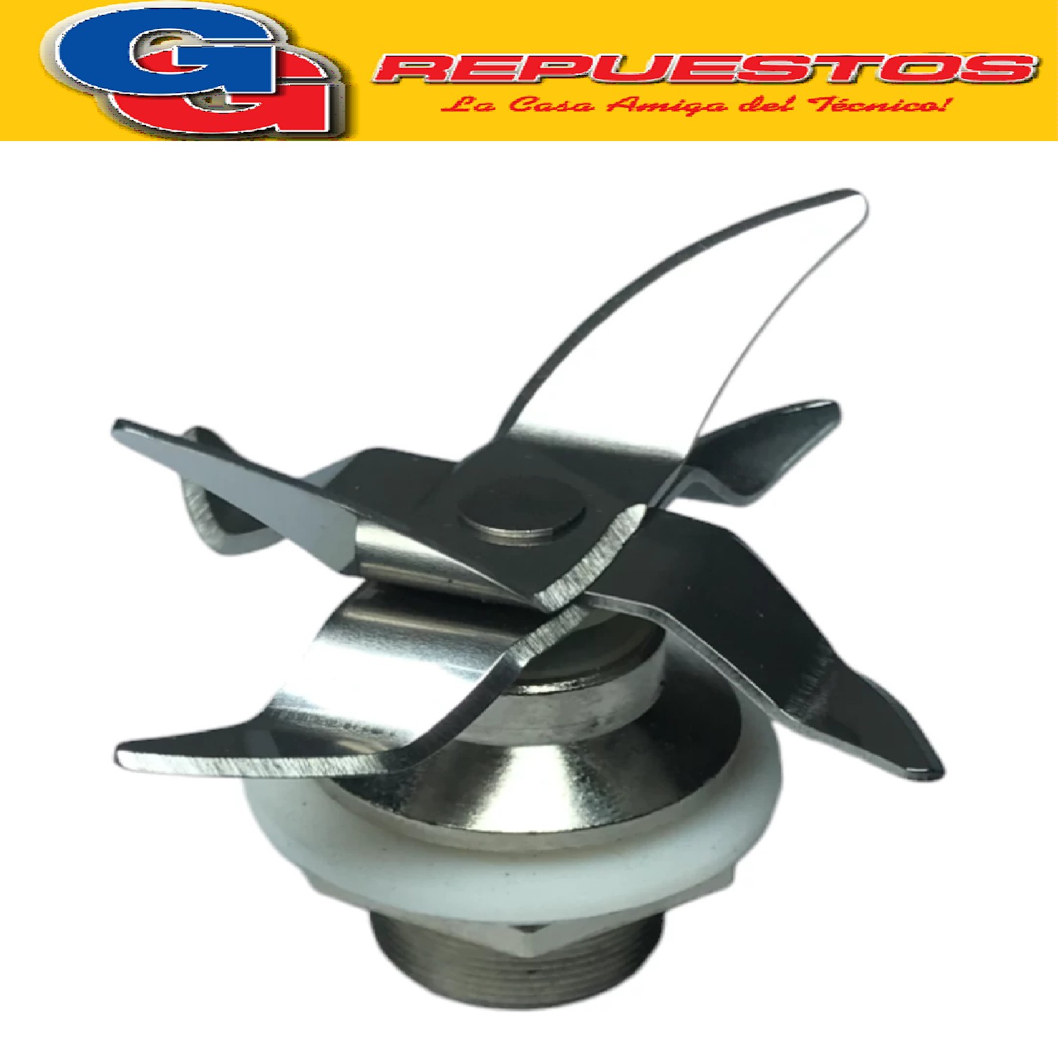 CUCHILLA PARA LICUADORA TURMIX TX CON ACERO 6.35 MM.
