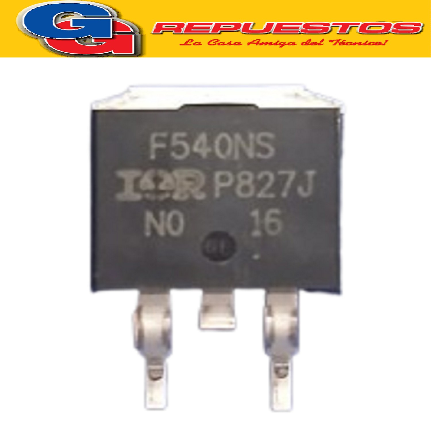 TRANSISTOR MOSFET IRF540NS/IR N-CH 30A 100V .077 E D2PAK SMD