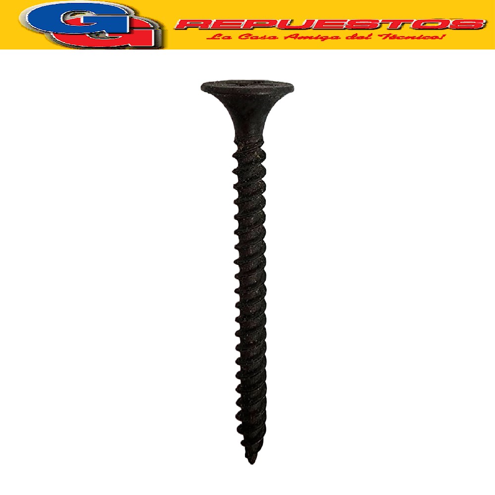 TORNILLO AUTOPERFORANTE PARA MADERA 6X1 5/8 PARA TACO FISHER DEL 6
