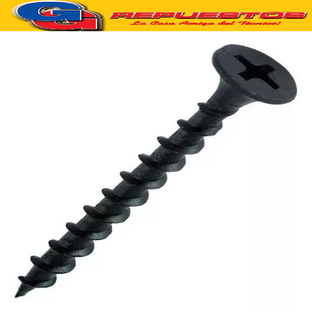 TORNILLO AUTOPERFORANTE PARA MADERA 6X1 5/8 PARA TACO FISHER DEL 6