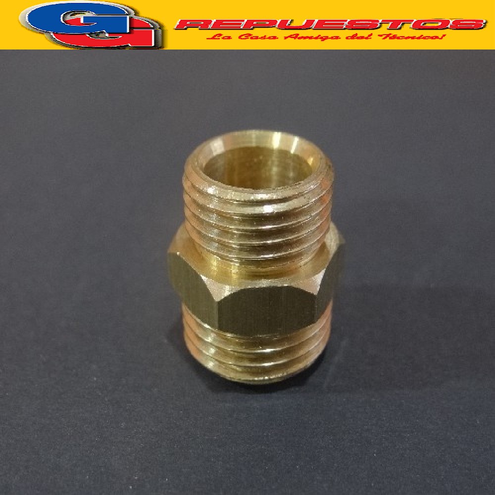 CONEXION DE COCINA TRAFILADA REDUCCION MACHO – MACHO 1/2 MACHO - 5/8 MACHO PRA LONGVIE Y OTRAS