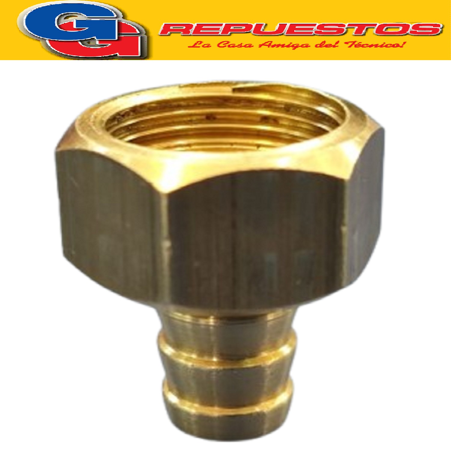 PUNTERA 3/8 HEMBRA TRAFILADO PARA MANGUERA