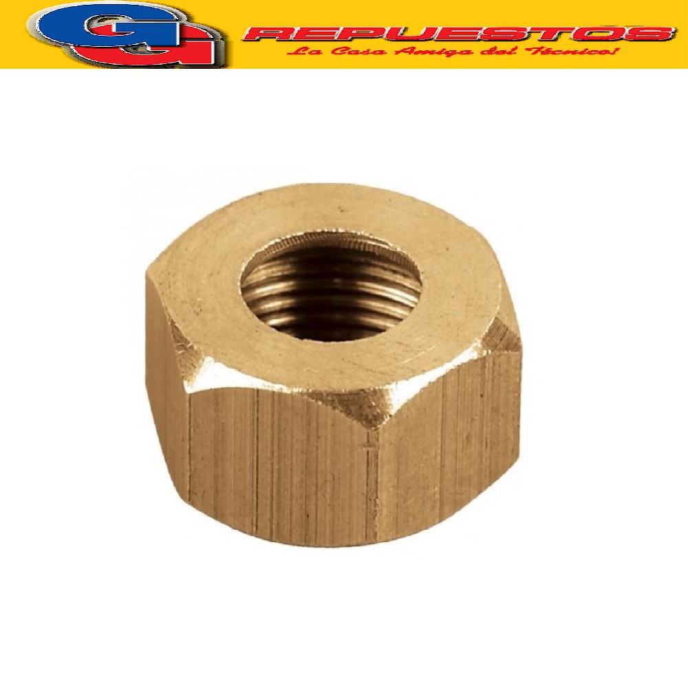 TUERCAS CONEXION 1/8 HEMBRA AGUJERO GRANDE, COMPATIBLE  CON  INYECTOR ORBIS GALA ANTIGUO:8158