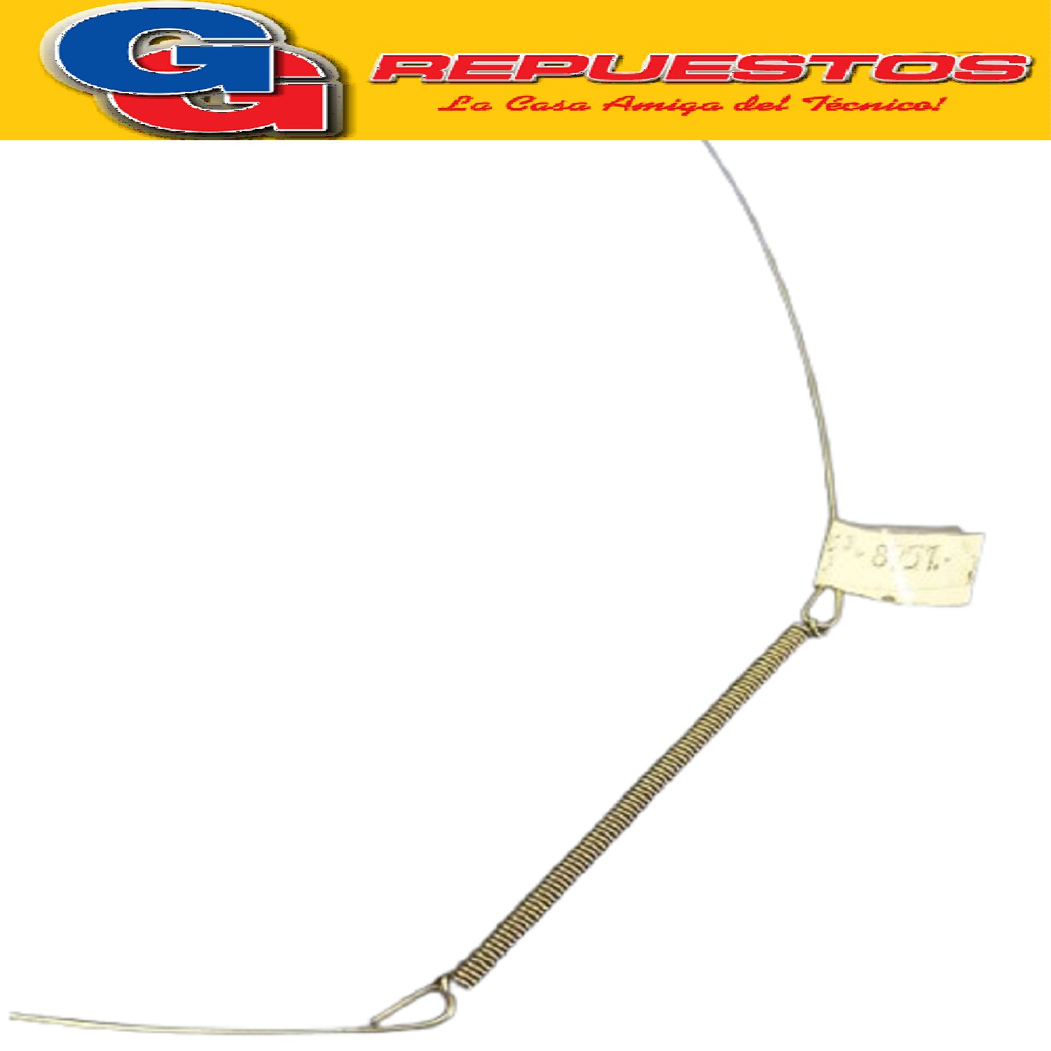ABRAZADERA FUELLE COMPATIBLE CON LONGVIE CON RESORTE  DELANTERA