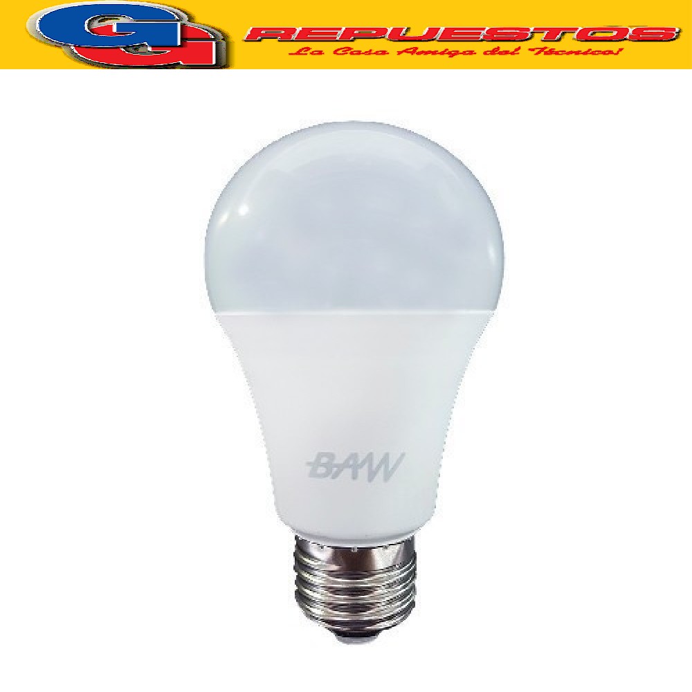 LAMPARA LED E27 15W BORUS BLANCO FRIO