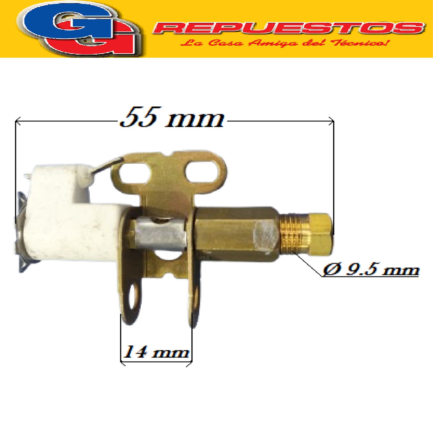 CABEZAL STANDARD 3 SALIDAS CON BUJIA IZQUIERDA