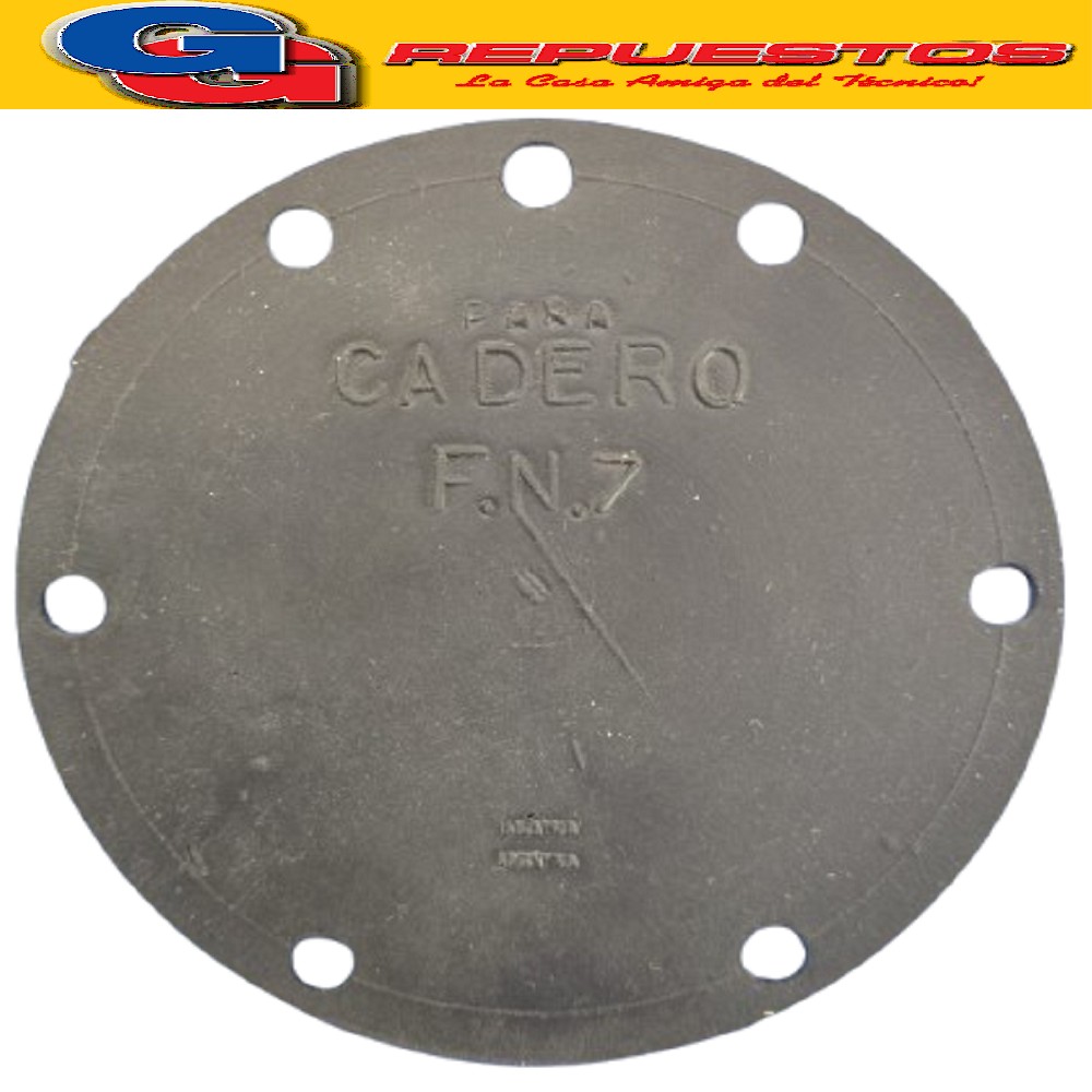 DIAFRAGMA CALEFON COMPATIBLE CON LONGVIE CHICO MODERNO DIAME TRO 84 MM ESPESOR 2 MM