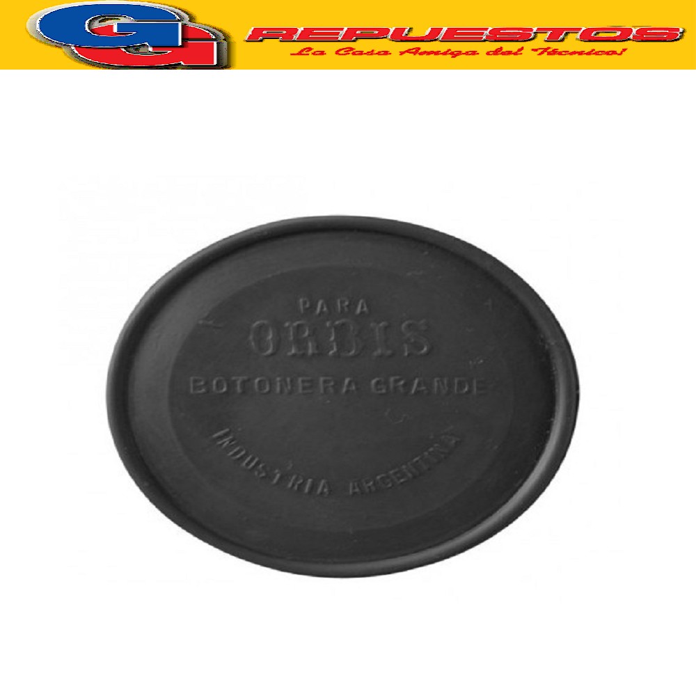 DIAFRAGMA PARA CALEFON ORBIS BOTONERA GRANDE 75MM
