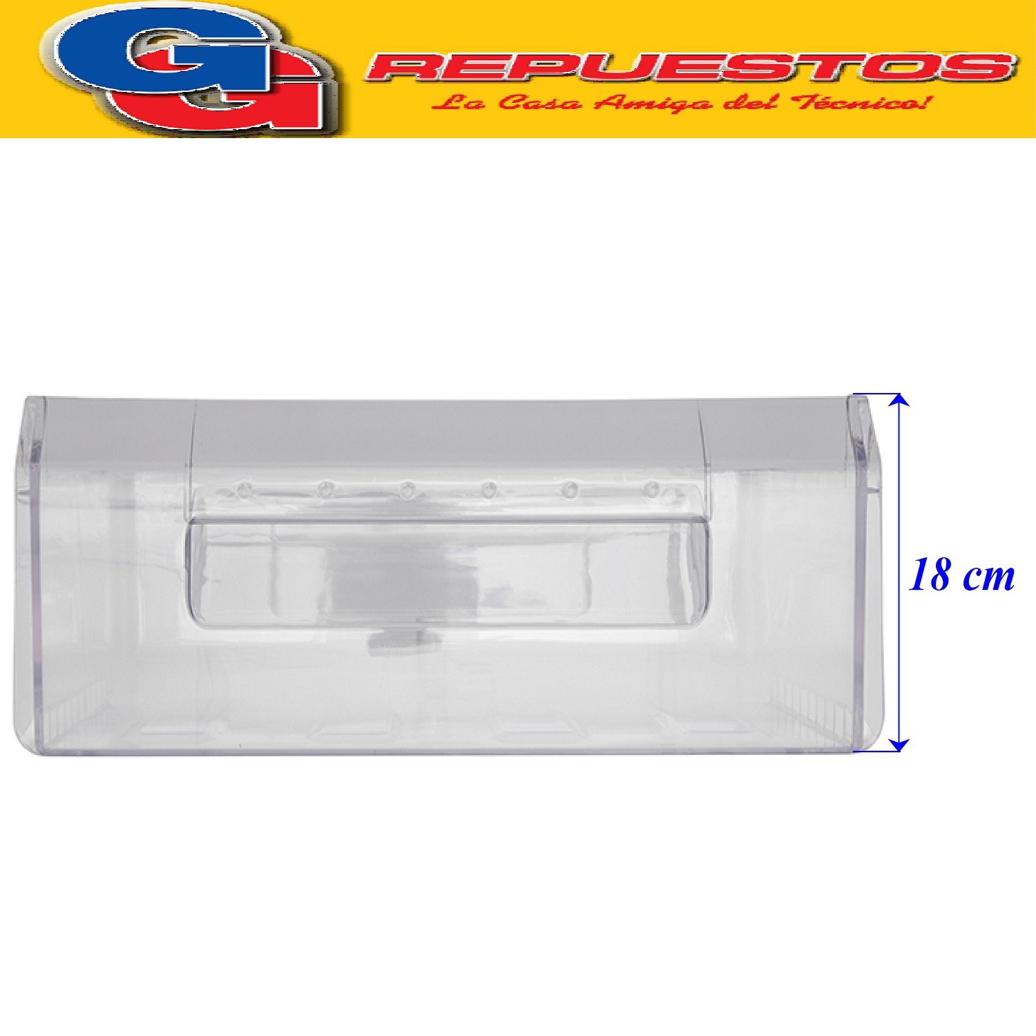 CAJON INTERMEDIO PARA HELADERA NO FROST ELECTROLUX INVERTER  K_20122030057_CAJONE INTERMEDIO Cod Origen: 5222809