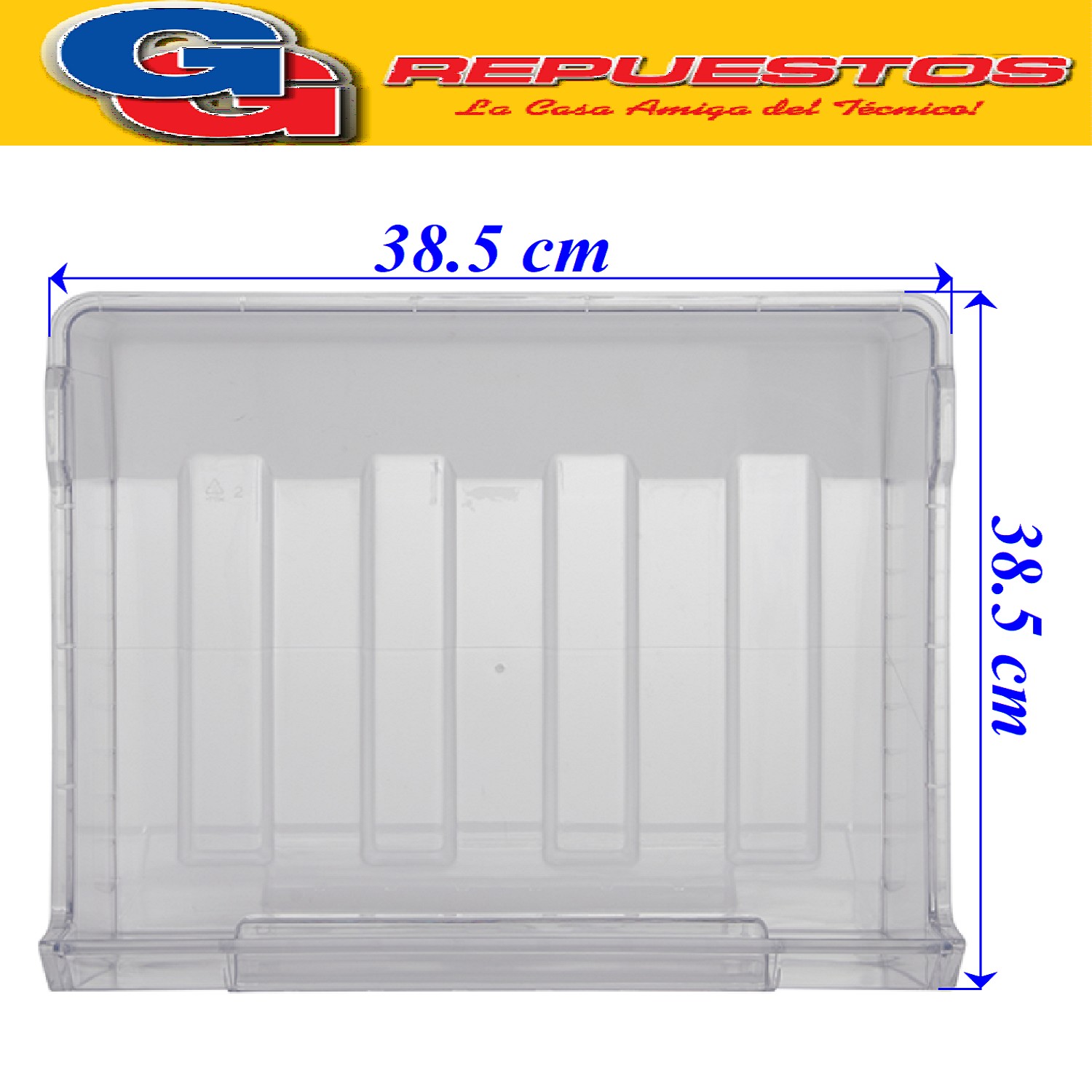 CAJON INTERMEDIO PARA HELADERA NO FROST ELECTROLUX INVERTER  K_20122030057_CAJONE INTERMEDIO Cod Origen: 5222809