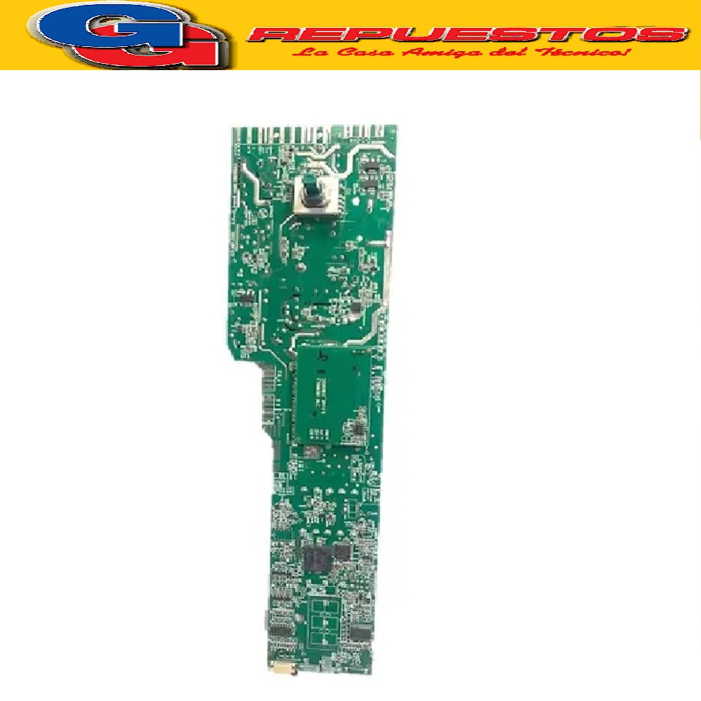 PLAQUETA UNIPLACA PARA LAVARROPAS LONGVIE SIN DISPLAY L16508 (ORIGINAL) R41045675 (LONGVIE) PLAQUETA 3R CON SOFT + EEPROM L16508
41045052 (CANDY GIAS) E41045804 EEPROM FILE/ Discontinuada
41045053 (CANDY GIAS) Tarjeta Electronica NFC 41043366 (CANDY GIAS)