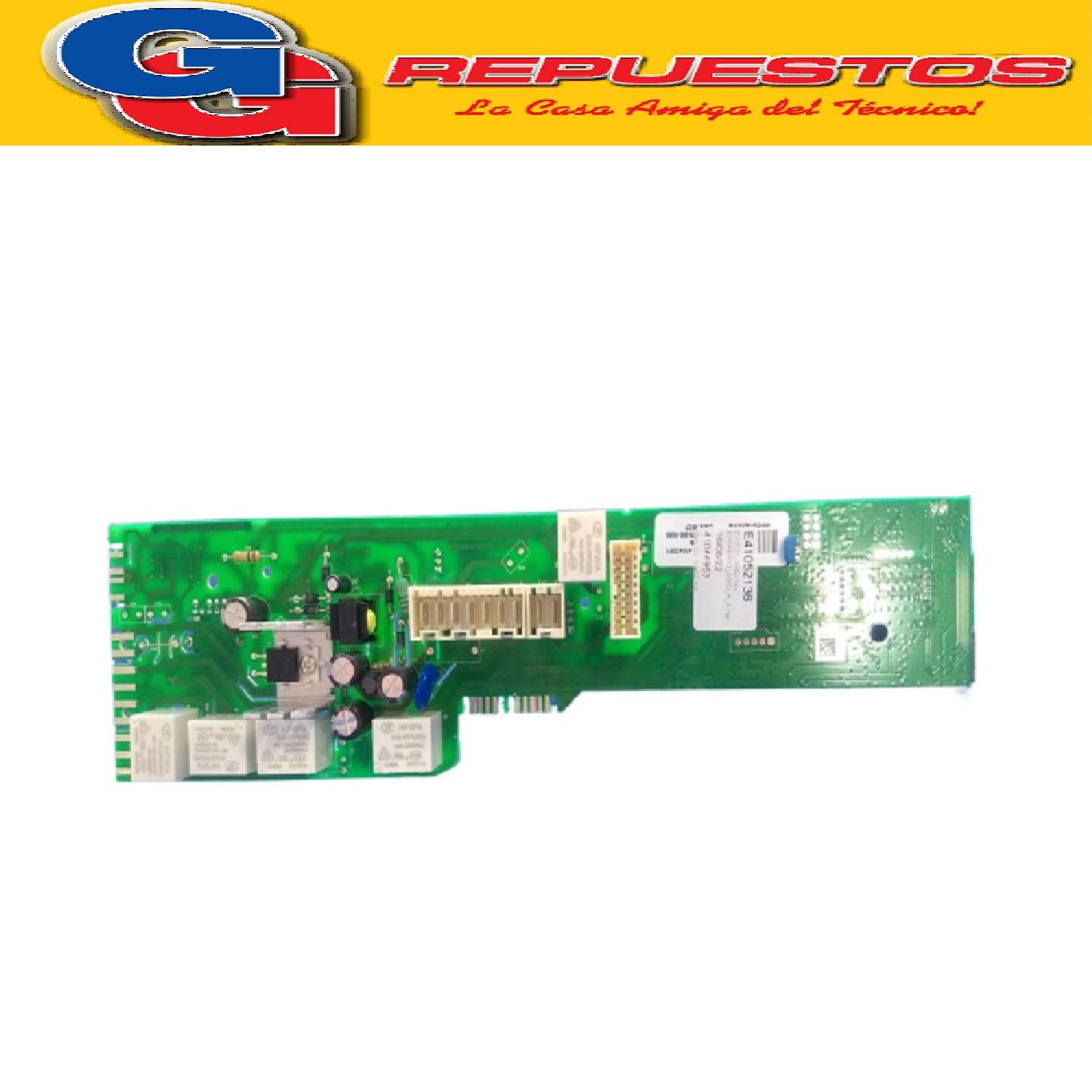 PLAQUETA UNIPLACA LAVARROPAS CON DISPLAY PARA LONGVIE L18012 (ORIGINAL)Codigo de origen: R41045688 (LONGVIE) PLACA 3R+Eeprom18012  (E41052136) Produttore: CANDY HOOVER GROUP CANW206 Rev1.0 (CANW081) P/N: 43014897 E43021206 EIUF01_01DA.hex EIWTTER14-007A-B-A-AL (43021573) E41045808