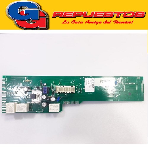 PLAQUETA UNIPLACA LAVARROPAS SIN DISPLAY PARA LONGVIE L16510 R41045678 (LONGVIE ARG.) PLAQUETA 3R CON SOFT + EEPROM L16510 41045052 (CANDY GIAS) E41045806 EEPROM FILE/ Discontinuada 41045053 (CANDY GIAS) Tarjeta Electronica NFC Programada 41043366 (CANDY GIAS) Dis