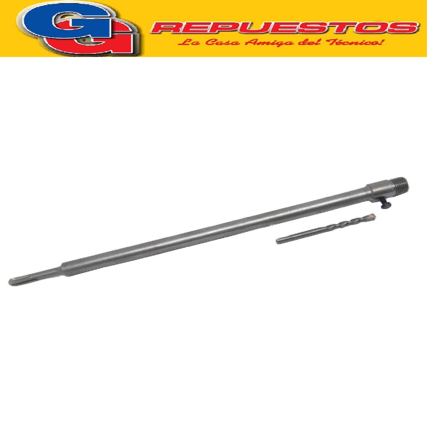 EJE PARA MECHA COPA SDS PLUS 450MM PARA ROTO MARTILLO CON ME CHA DEL 8 PARA PARED