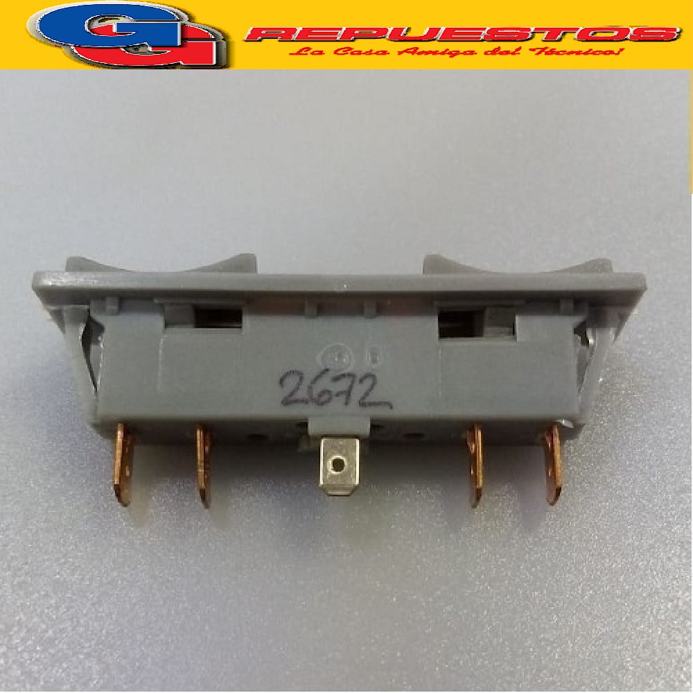INTERRUPTOR FREEZER 2 NEONES PURIFICADOR EXTRACTOR DE COCINA
