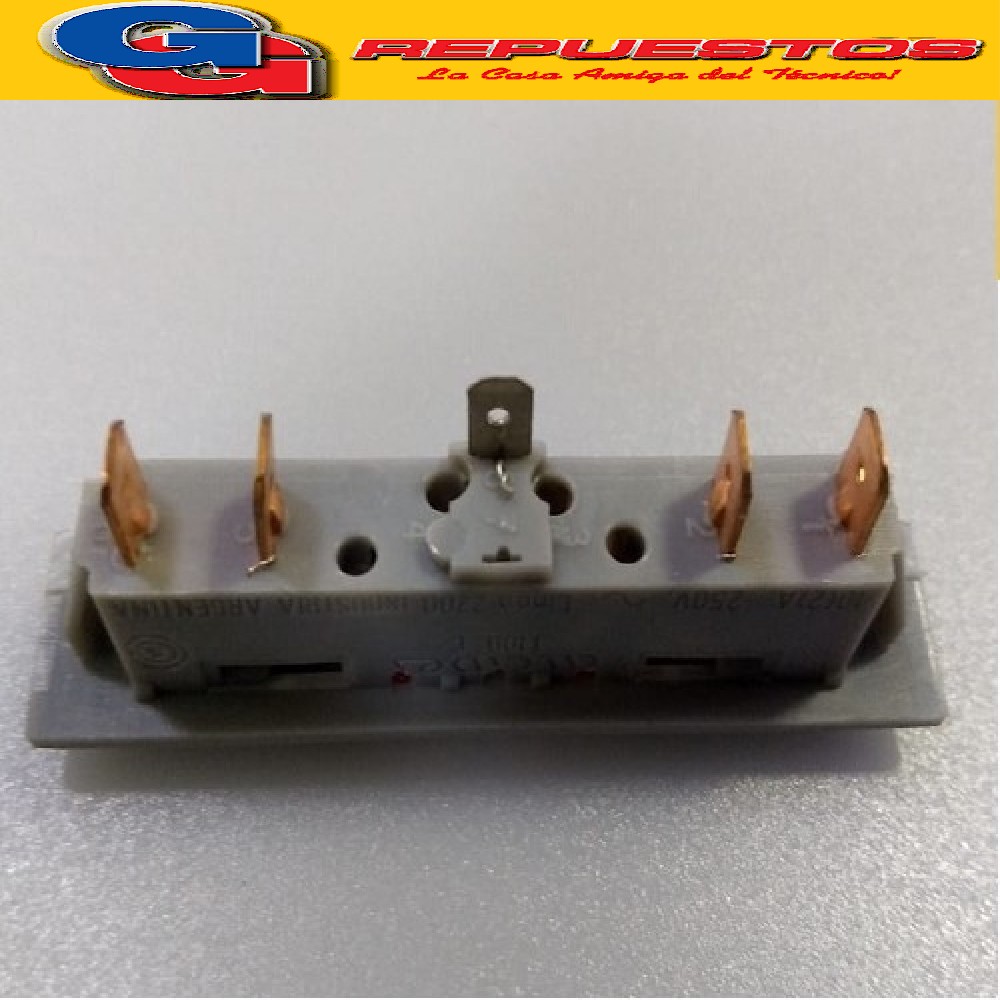 INTERRUPTOR FREEZER 2 NEONES PURIFICADOR EXTRACTOR DE COCINA