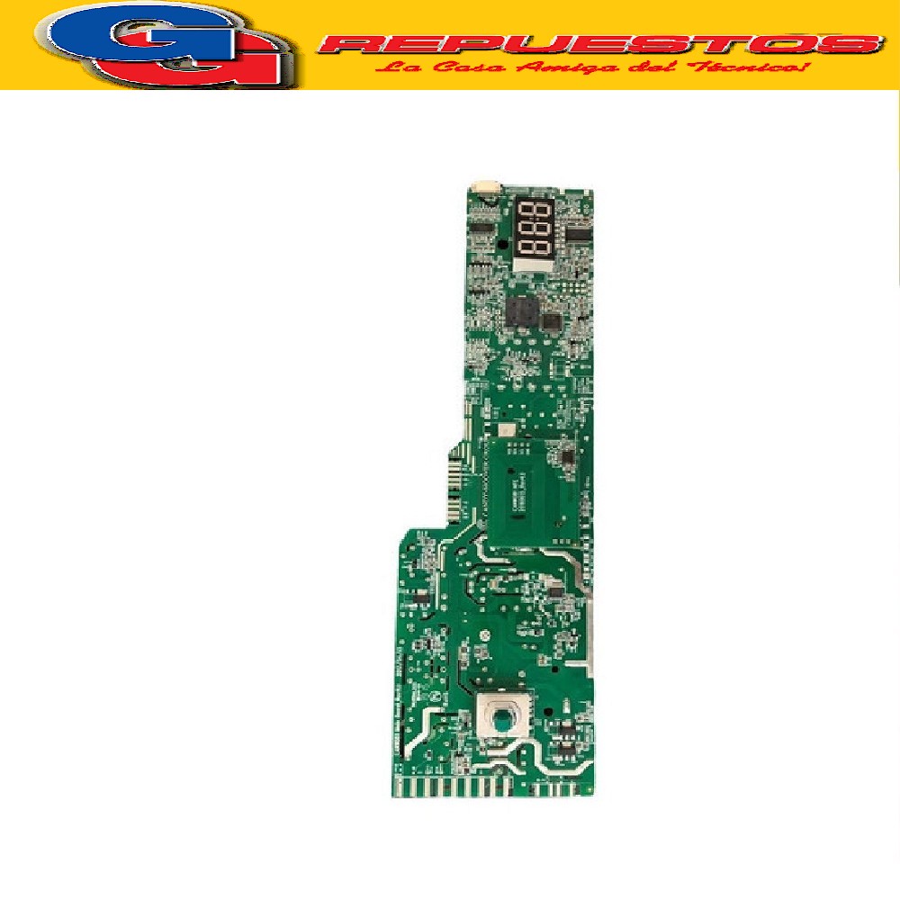 PLAQUETA UNIPLACA LAVARROPAS PARA LONGVIE L18010 CON DISPLAY R41045683 (LONGVIE ARG.) PLAQUETA 3R CON SOFT + EEPROM L18010 41043368 (CANDY GIAS) E41045809 41044963 (CANDY GIAS) /43020392 (CANDY GIAS) Tarjeta Electronica NFC 
Produttore: CANDY HOOVER GROUP P/N:41043368 HW CANW201 Rev1.0