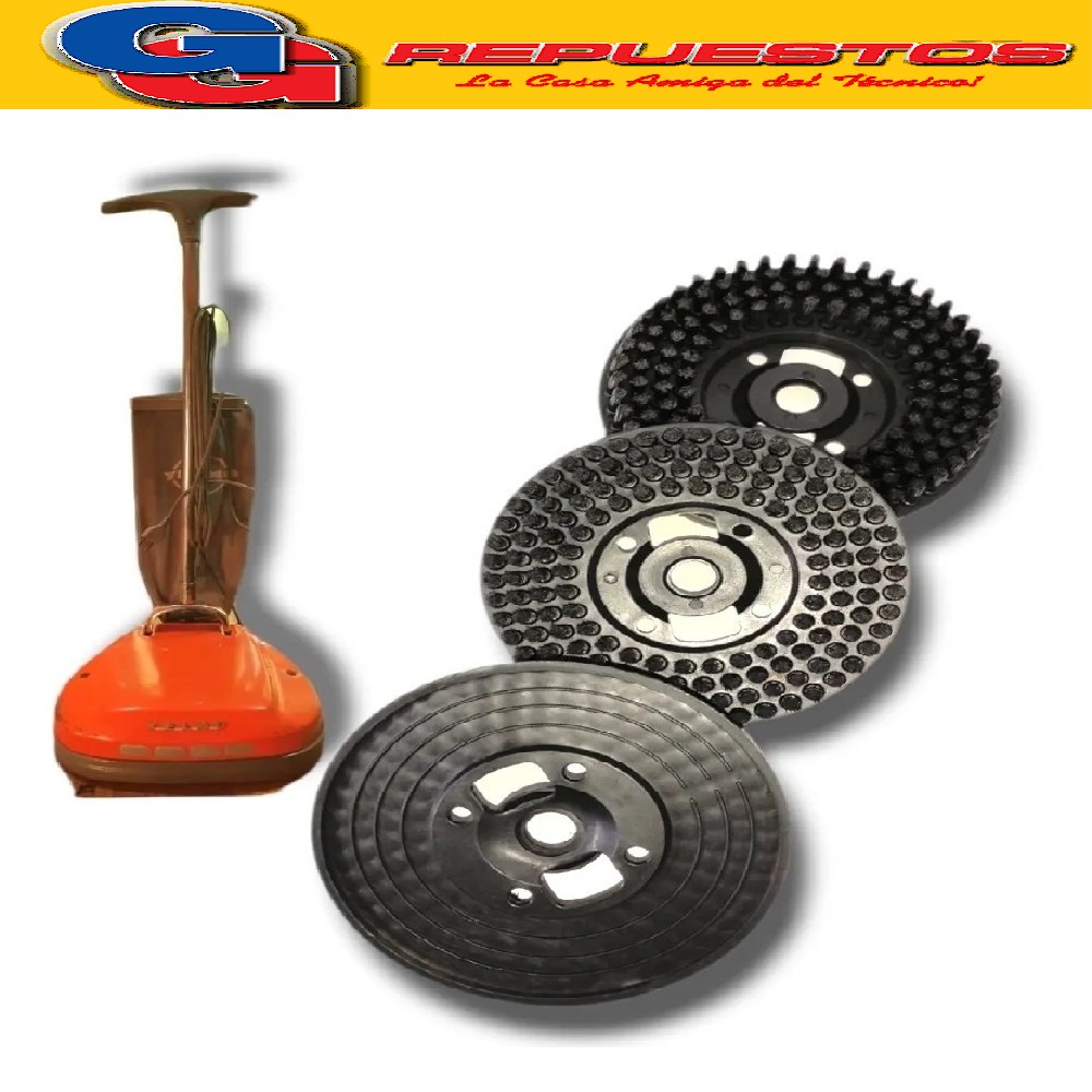 CEPILLO LUSTRADORA COMPATIBLE CON YELMO EXTRACHATA X3 ENCERADORA DIAMETRO EXTERIOR 12.5 CM