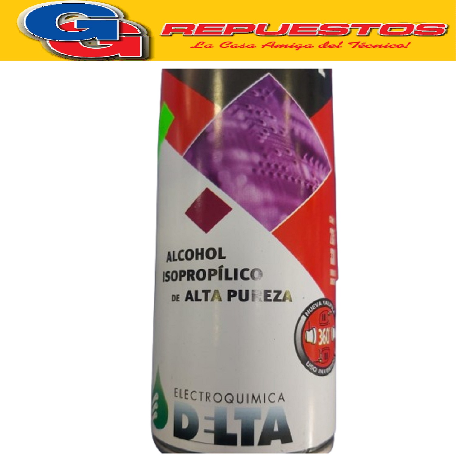 ALCOHOL ISOPROPILICO EN AEROSOL COMPITT PROPHYL 235GR