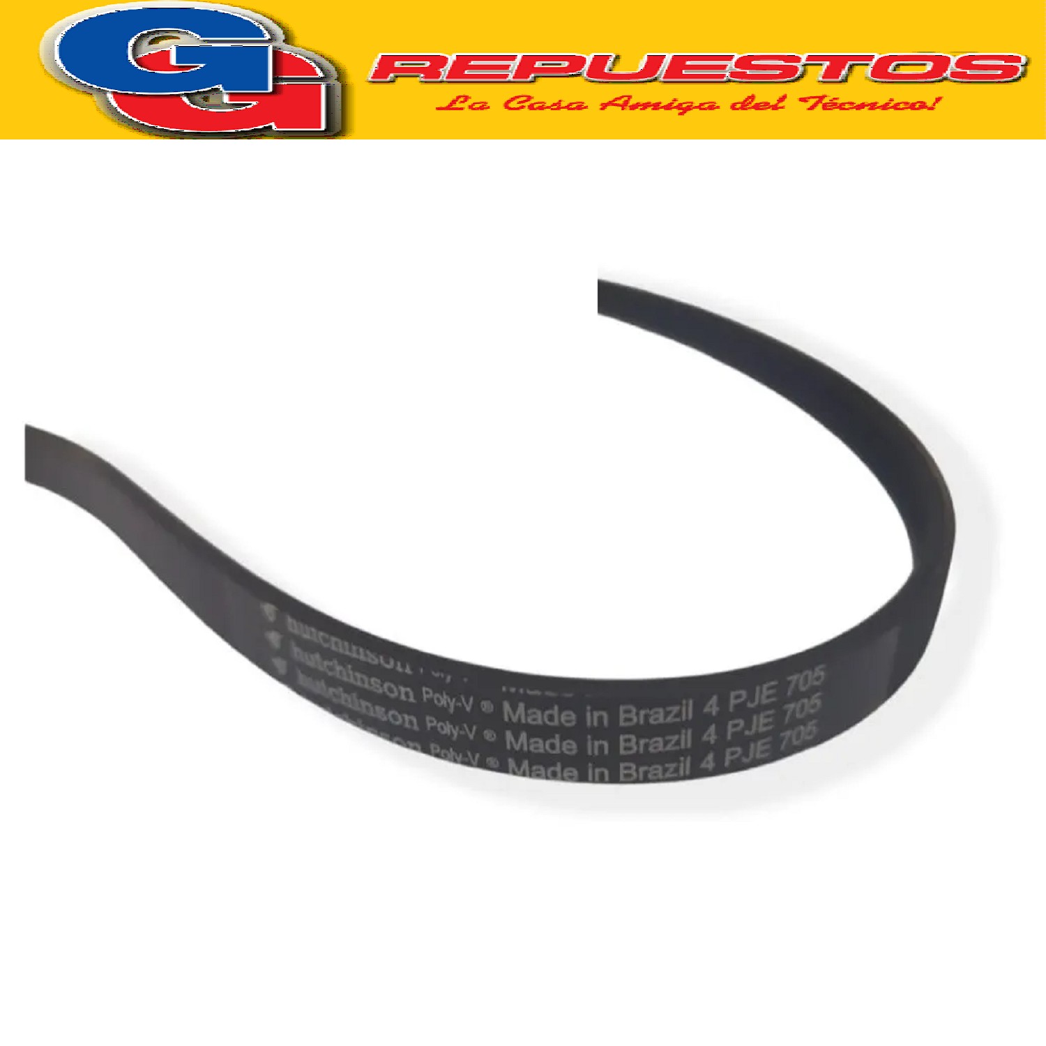 CORREA PARA LAVARROPAS COLUMBIA  POLI-V J4  705 HUTCHINSON