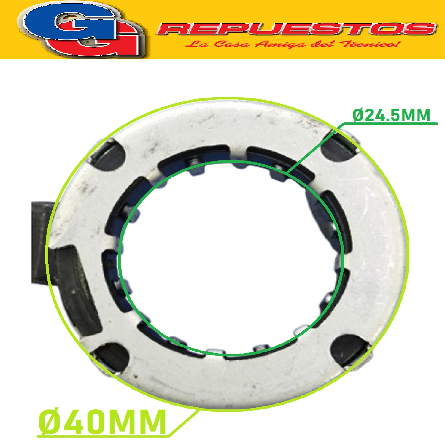 TACOMETRO SOLO PARA MOTOR A CARBON DE LAVARROPAS AUTOMATICO  DIAMETRO INTERIOR: Ø24.5MM - DIAMETRO EXTERIOR: Ø40MM 
BOBINA TACOMETRO DE MOTOR CANDY ALISE 101/103L
CTT82TV (9947/0339)-CTT103TV(9947/0339)-
CS841-GENERAL ELECTRIC WH7403VWW-WH8403XWW
91950881 (GIAS)
81451163 (CANDY GIAS)