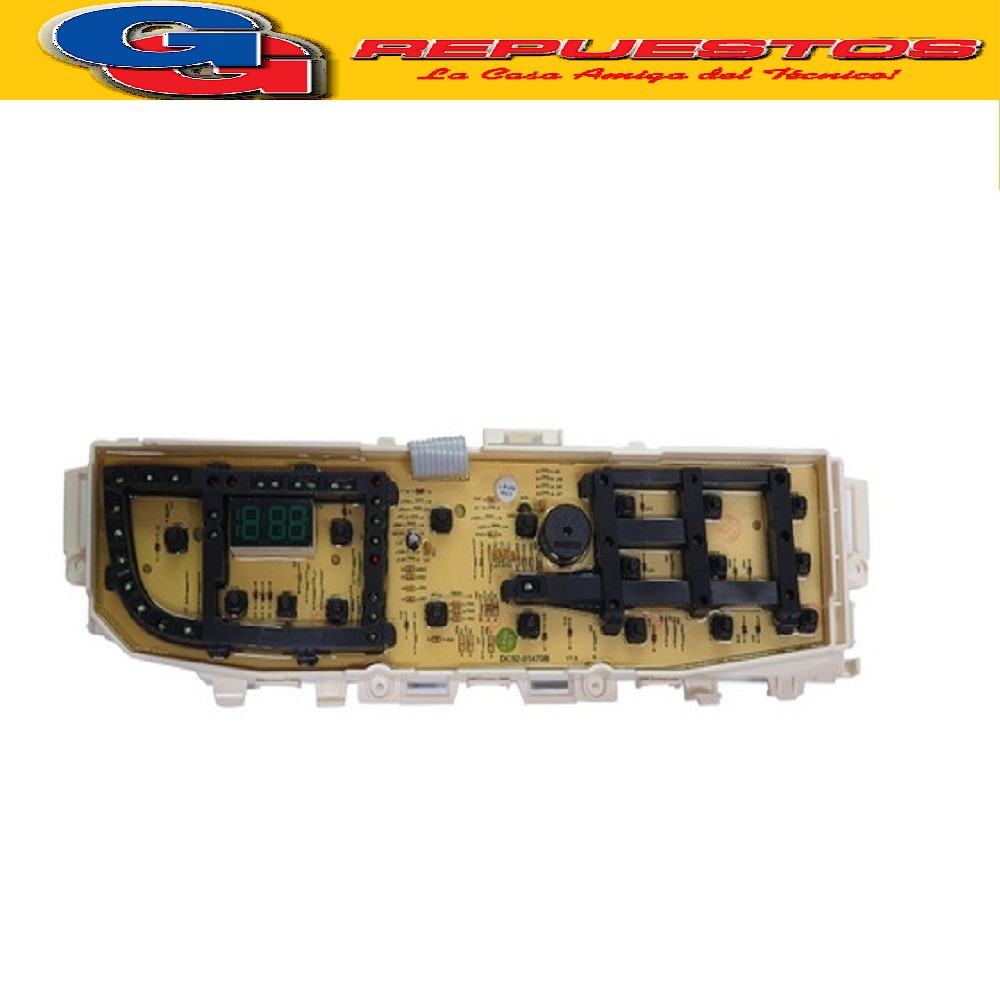 PLAQUETA PRINCIPAL PARA LAVARROPAS SAMSUNG WA70/WA80  PLACA  DE POTENCIA Y MANDO COMPATIBLE CON SAMSUNG / DC92-01579A (SAMSUNG) ASSY KIT OWM AC -W3050-F500 (8399739540000050i) WA80F5S4UTA/W
Produttore: Made in Thailand (SAMHWA) BH1Z (DC9201579A DC92-01578A y DC92-01453E) DC92-01470B Cod.Origen: DC92-01580A (SAMSUNG) ASSY KIT OWM AC -W3050-F500 (9349899986000010) (SAMHWA) BH1Z (DC92-01453D y DC92-01578A) DC92-01470B BO3380180
