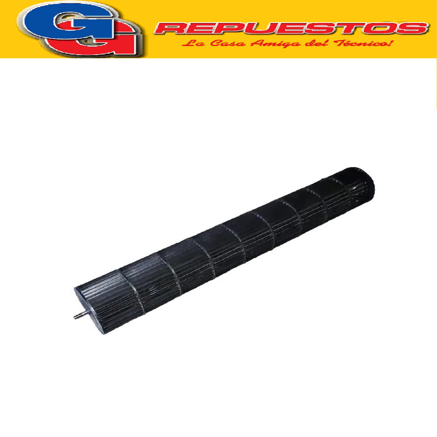 TURBINA EVAPORADOR AIRE SPLIT DIAMETRO 10.7CM LARGO 80CM BUJ E EXTERNO 107X800