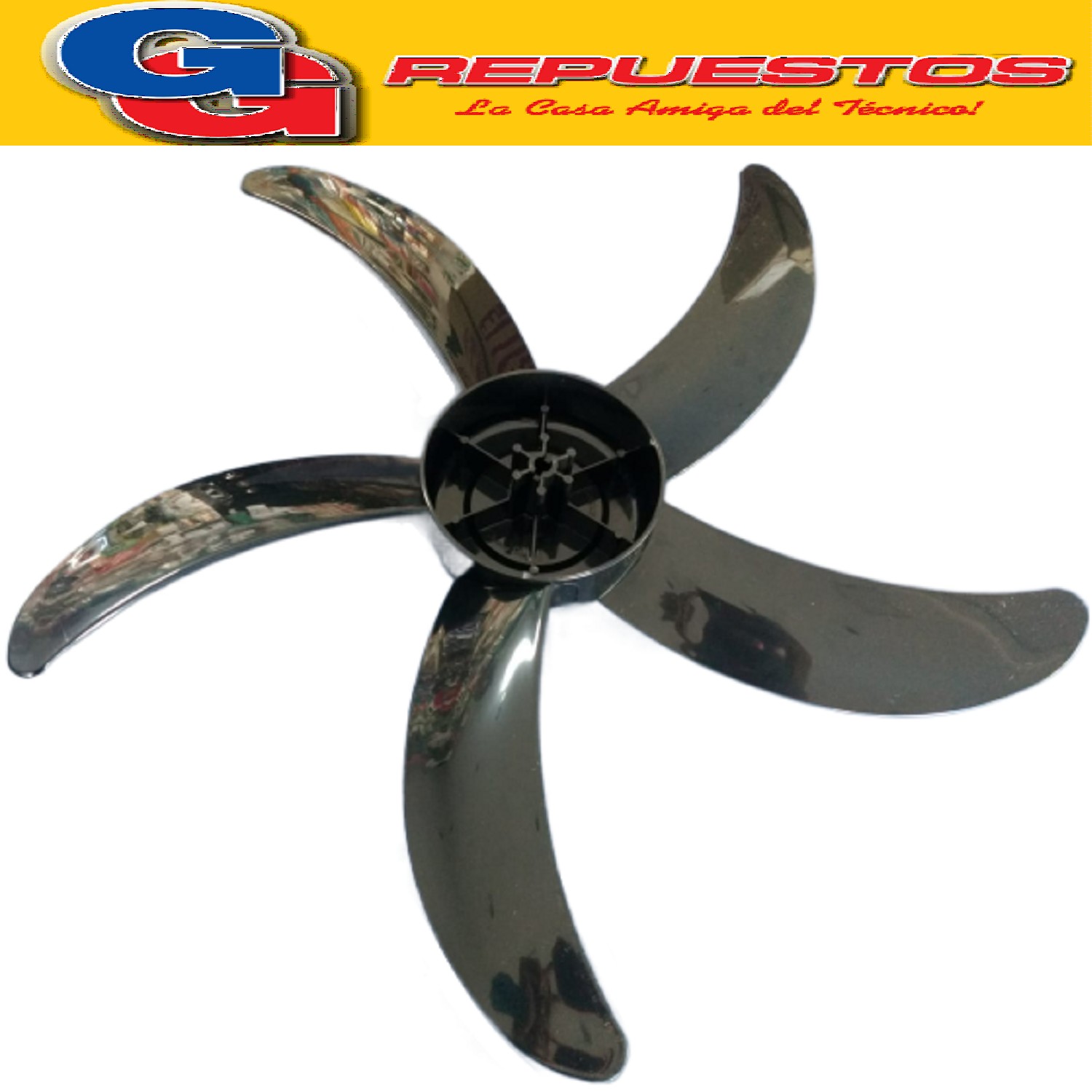 HELICE 20 VENTILADOR UNIVERSAL 5 ASPAS EJE DE 8MM CON CHAVE  TA Produttore: China (OS 27020)