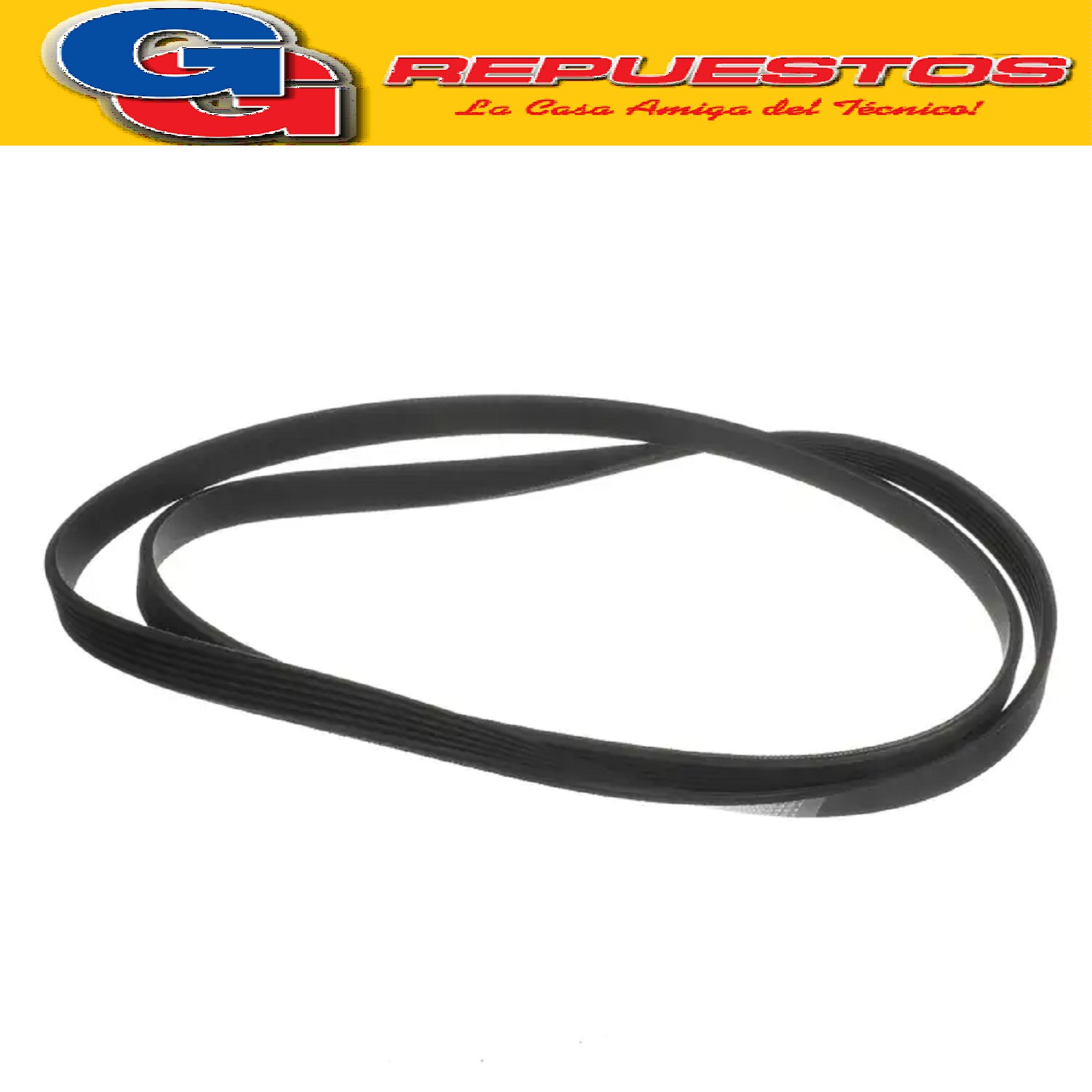 CORREA POLY V 6PJ - 1274 PARA LAVASECARROPAS PHILCO ELASTICA IMPORTADA CODIGO ORIGEN;12638100000421-12638100000421P 12638100000421-12638100000421P (ATMA-SIAM-PHILCO-MIDEA) BELT 6PJE1274 PHLS100X LAVARROPA