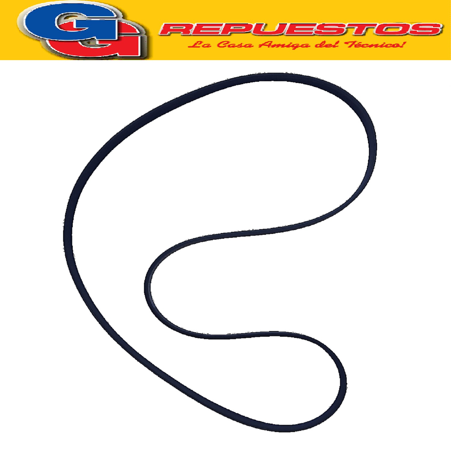 CORREA POLY V 6PJ - 1274 PARA LAVASECARROPAS PHILCO ELASTICA IMPORTADA CODIGO ORIGEN;12638100000421-12638100000421P 12638100000421-12638100000421P (ATMA-SIAM-PHILCO-MIDEA) BELT 6PJE1274 PHLS100X LAVARROPA