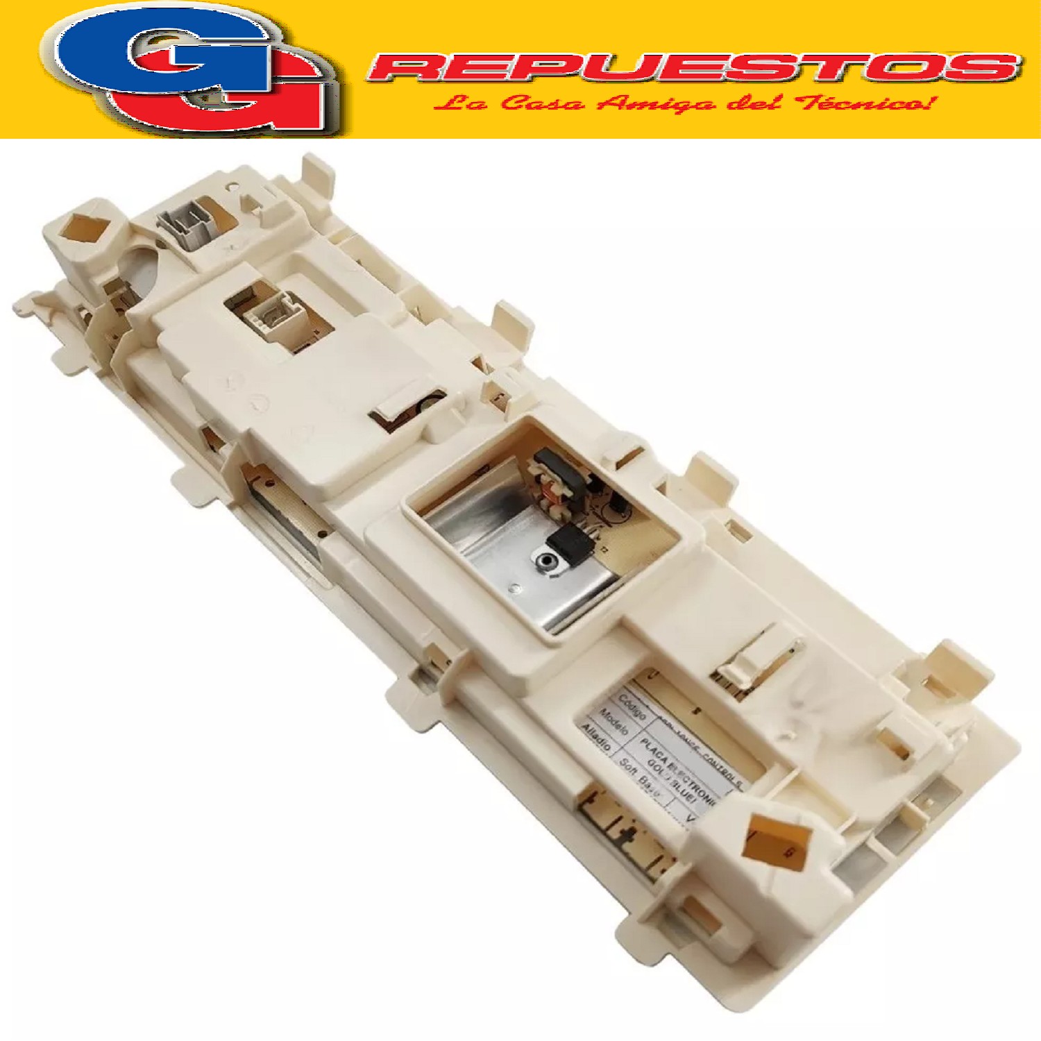 PLAQUETA PARA LAVARROPAS PARA DREAN GOLD BLUE 8.6 ORIGINAL 7 01052 699 PLACA ORIGINAL Cod Origen: WW01F02482 701000980