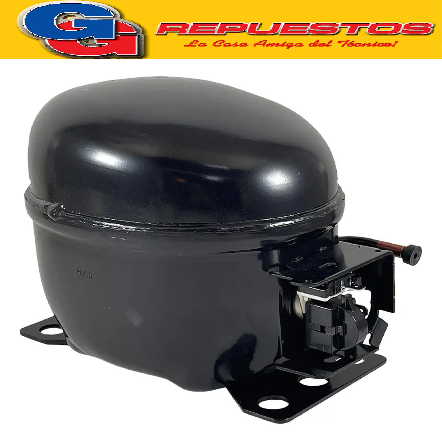 MOTOCOMPRESOR SIBERIA 1/4 HP R600A IC04180538W-BFF12AA HUAYI HUAYI 1/4HP R600A 1.25A 145W 50hz