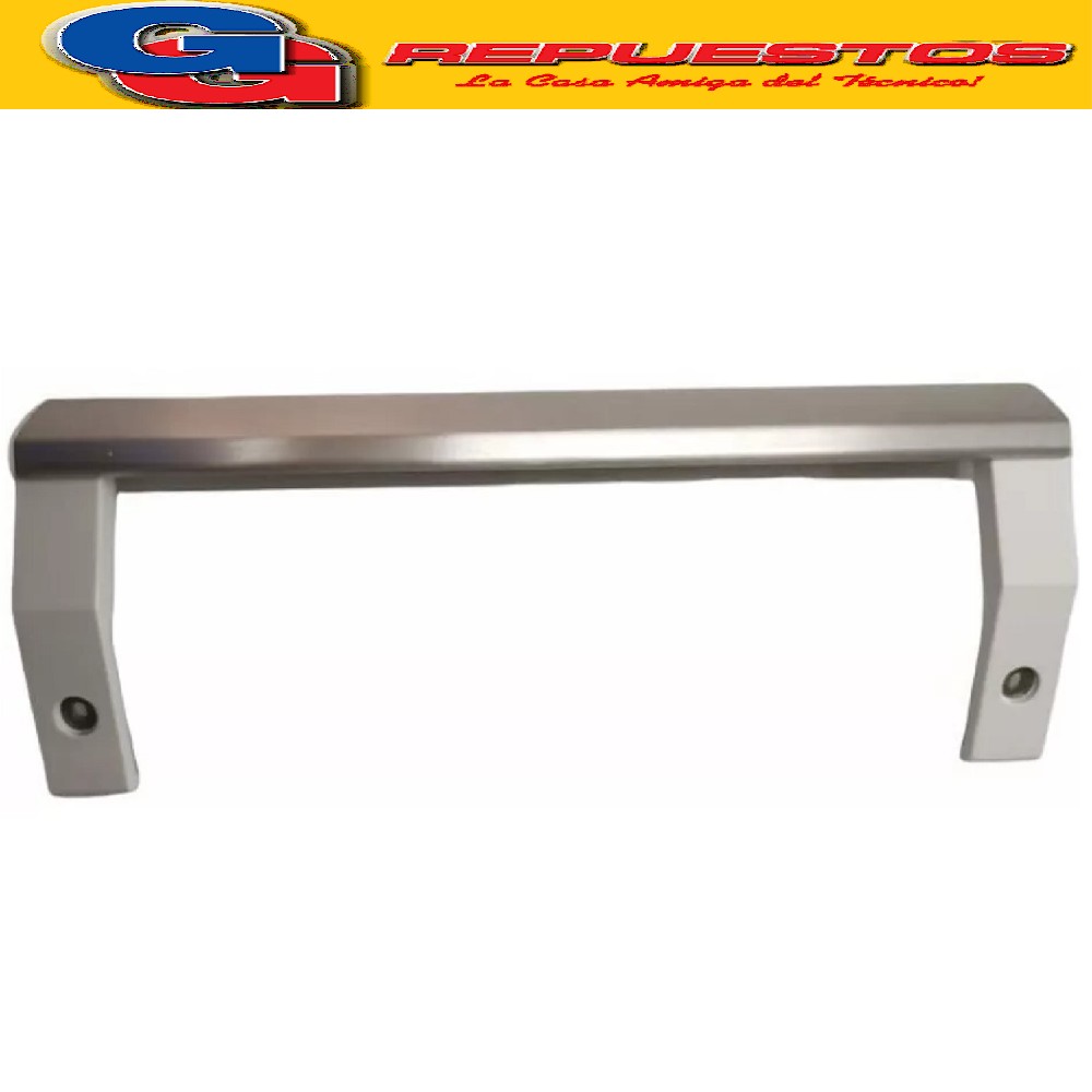 MANIJA INFERIOR BLANCA DE FREEZER HELADERA PARA SIAM  HSIFT3 30 BT- HSIFC320BT - HSIFC3 60BT-HSIFT330B-HSICT340B (MANIJA CHICA INFERIOR NEO FROST/NO FROST). Cod.Origen: PRF300253101 (ATMA-SIAM-PHILCO-MIDEA) MANIJA SIAM FREEZER R2500 BLANCA HSI FT330BT-HSI FC320BT-HSI FC360BT-HSI FT330B-HSI CT340B Distancia entre los tornillos aproximadamente 22cm