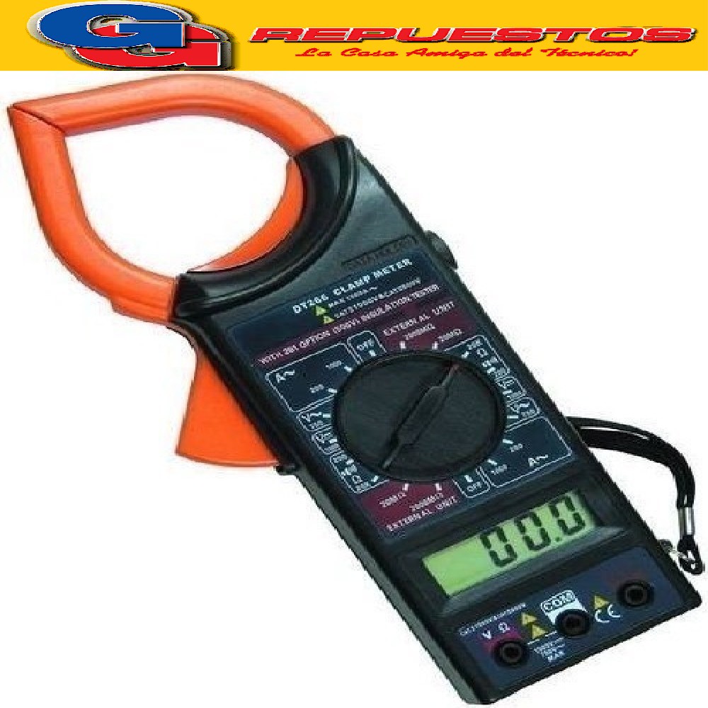 PINZA AMPEROMETRICA MIDE RESISTENCIA MODELO KT266