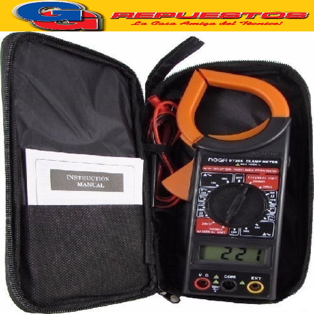 PINZA AMPEROMETRICA MIDE RESISTENCIA MODELO KT266