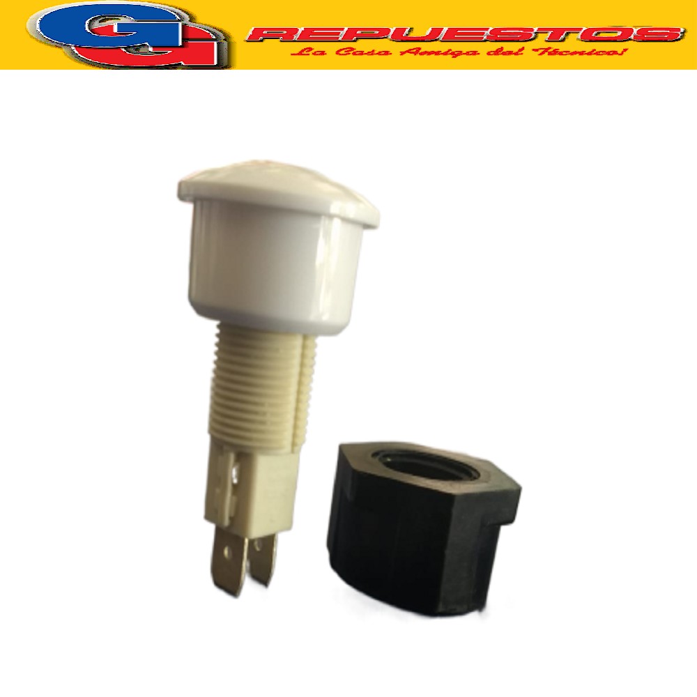INTERRUPTOR DE LUZ PARA HORNO DE COCINA ORBIS BLANCO (IMITAC ION) MODELO LEGITIMO CON TUERCA