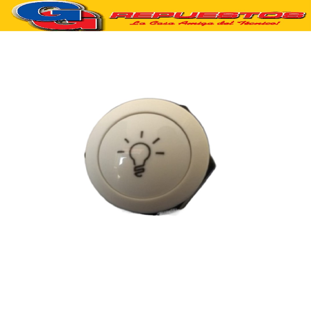 INTERRUPTOR DE LUZ PARA HORNO DE COCINA ORBIS BLANCO (IMITAC ION) MODELO LEGITIMO CON TUERCA