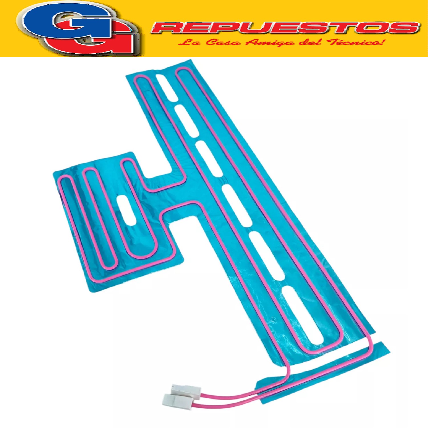 RESISTENCIA CANALETA ALUMINIO PARA HELADERA WHIRLPOOL WRE48D B-WRE48DR-WRE48EB-WRE48ER-WRE51D1-WRE51X1-WRX51D1-WRX51X1 ( Cod.Origen: W10212827 (WHIRLPOOL) RESISTENCIA 220V WRE48 220/240V 12W Produttore: Made in Brazil WRE 48 DB