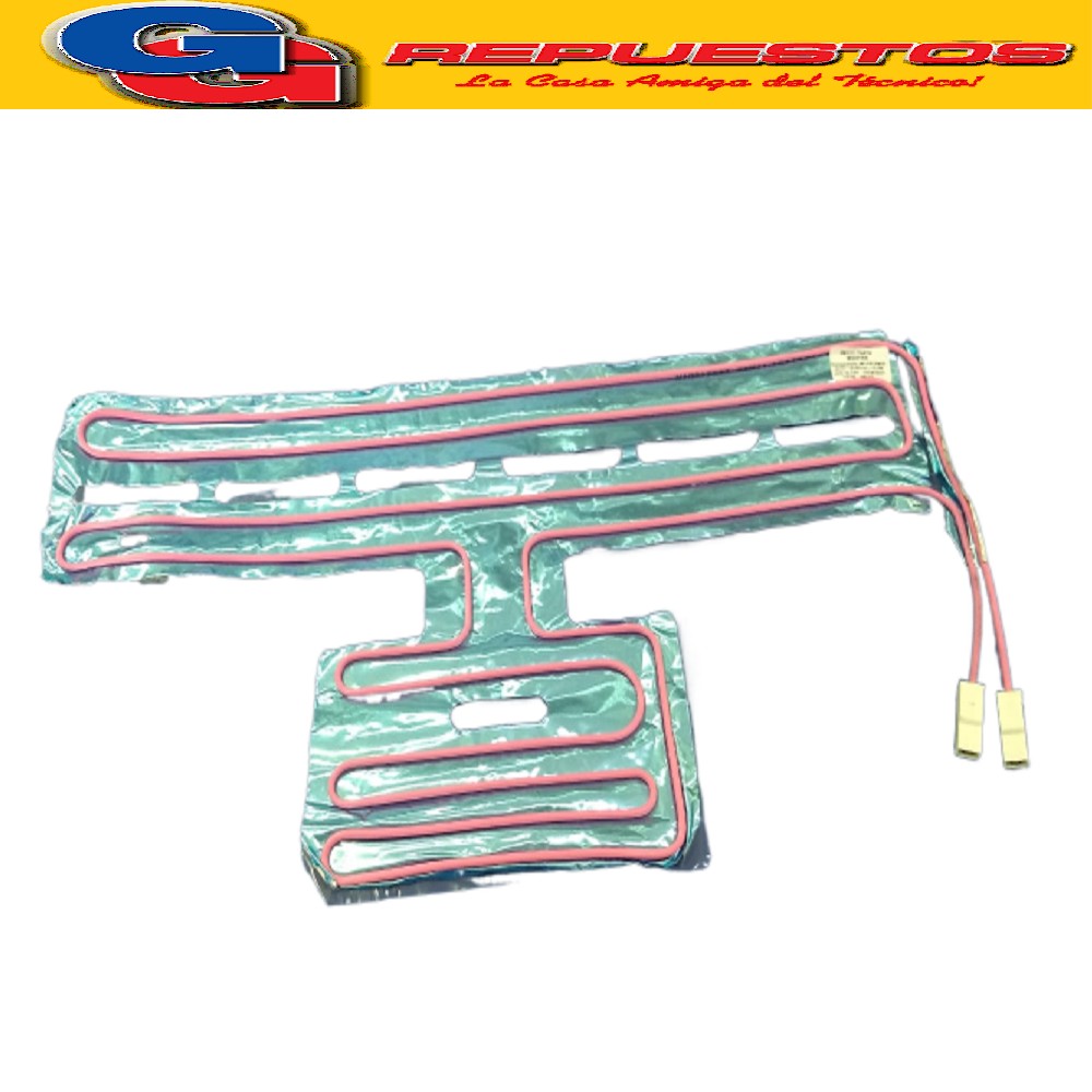 RESISTENCIA CANALETA ALUMINIO PARA HELADERA WHIRLPOOL WRE48D B-WRE48DR-WRE48EB-WRE48ER-WRE51D1-WRE51X1-WRX51D1-WRX51X1 ( Cod.Origen: W10212827 (WHIRLPOOL) RESISTENCIA 220V WRE48 220/240V 12W Produttore: Made in Brazil WRE 48 DB