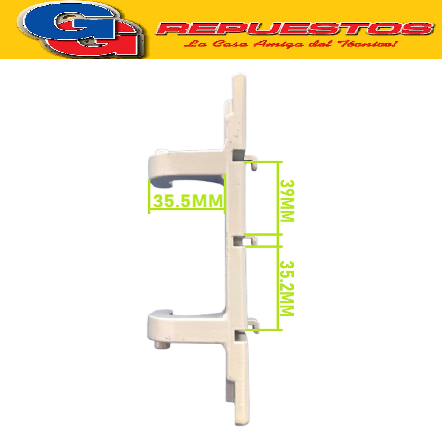 BISAGRA LAVARROPAS PARA SAMSUNG WF1702WEWU - WF8650NHW  CARG A FRONTAL (BISAGRA CON CODOS CURVOS ). Cod.Origen: DC61-02099A (SAMSUNG) HINGE-DOOR WF8500NHW ALDC T8.0 L155 AEGI /BISAGRA 8650-1702 DC61-02100A (SAMSUNG) BRACKET-HOLDER WF8500NHW GI T1.4
